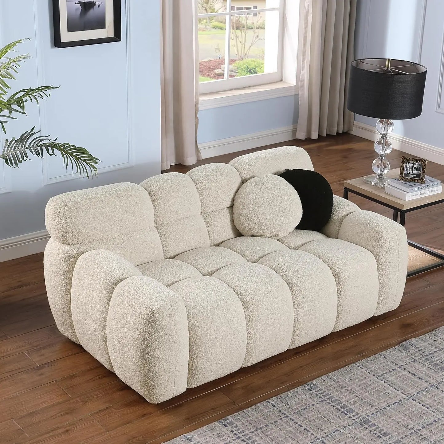 65" Loveseat & 86.5" 3 Seater Cloud Sofa