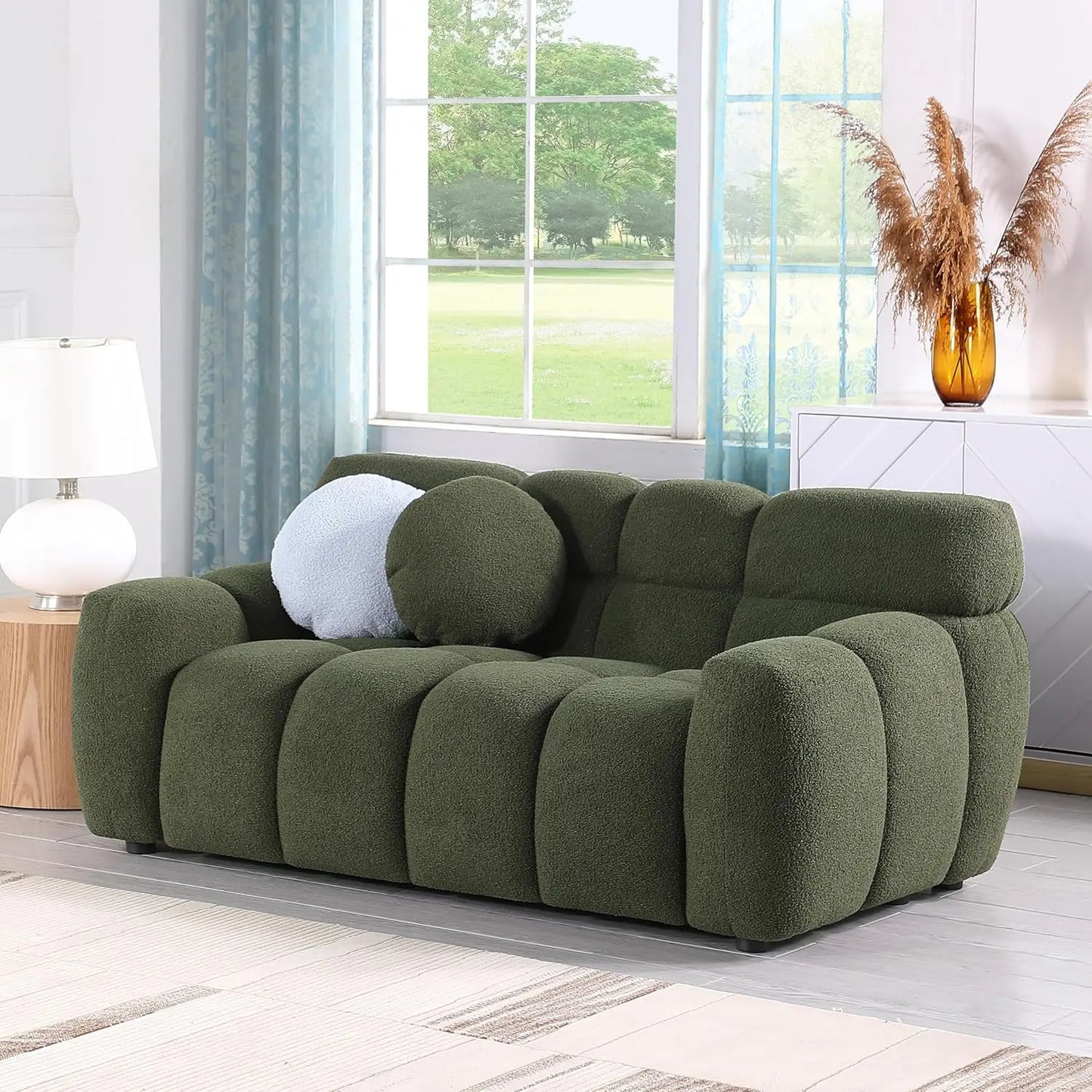 65" Loveseat & 86.5" 3 Seater Cloud Sofa