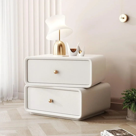 Bedside Table 360 Degree Rotation Night Stand