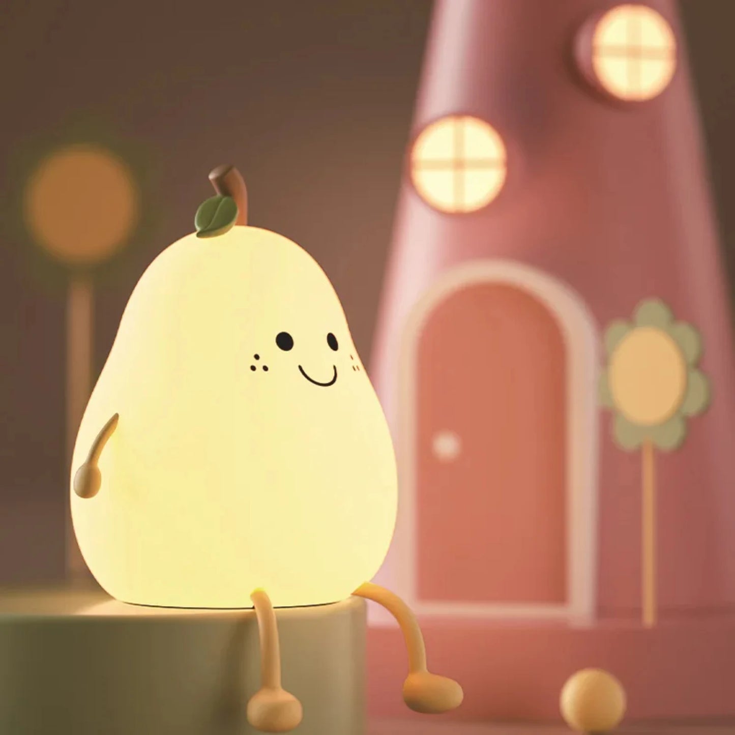 LED Pear-shaped Night Light