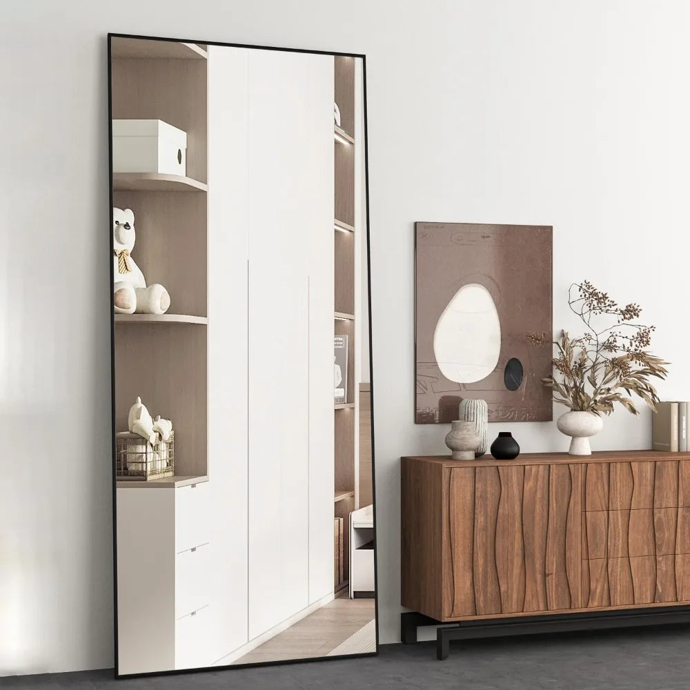 65"x24" Full Length Black Mirror