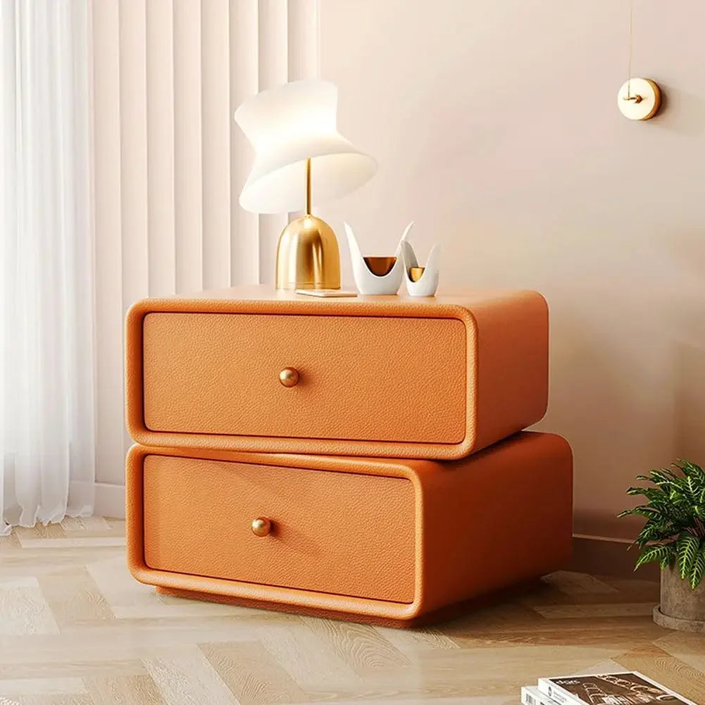 Bedside Table 360 Degree Rotation Night Stand