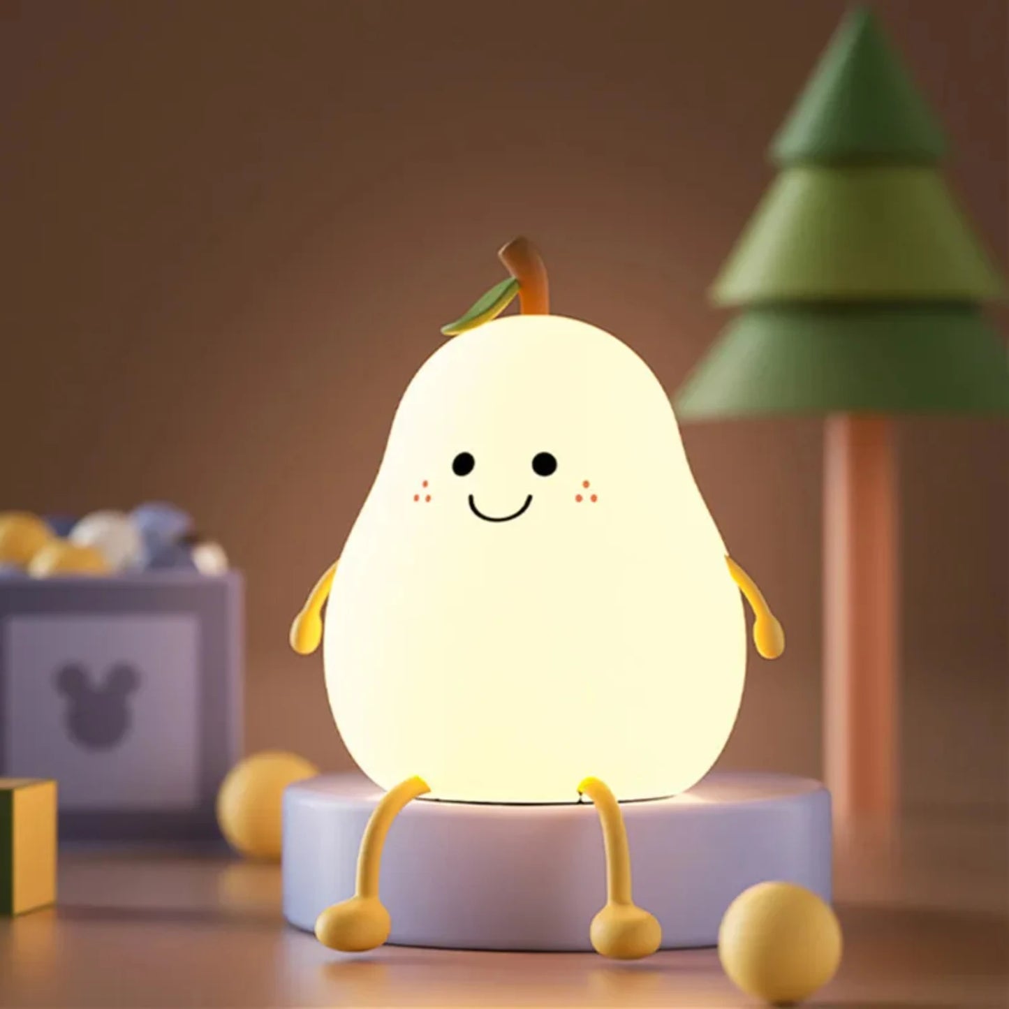 LED Pear-shaped Night Light