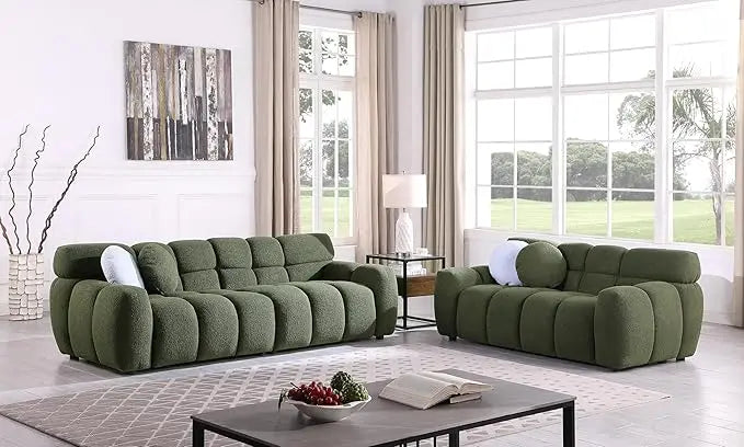 65" Loveseat & 86.5" 3 Seater Cloud Sofa