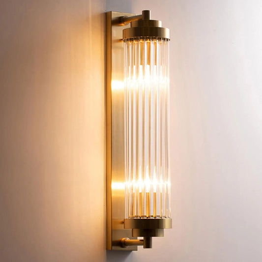 Modern Indoor Brass Wall Sconce Light