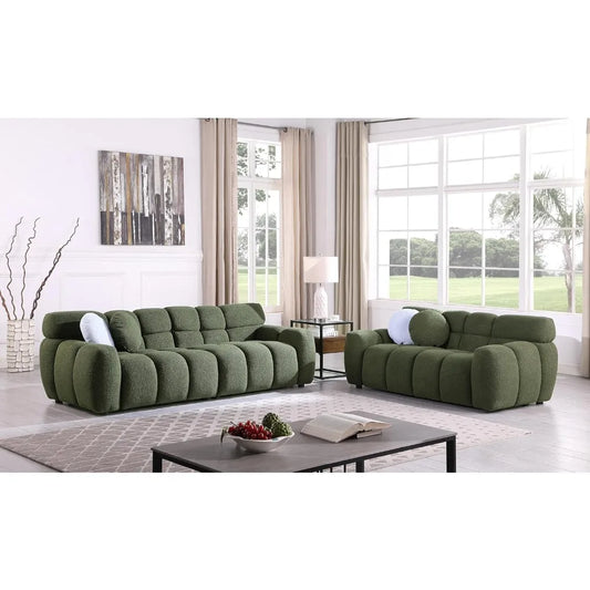 65" Loveseat & 86.5" 3 Seater Cloud Sofa