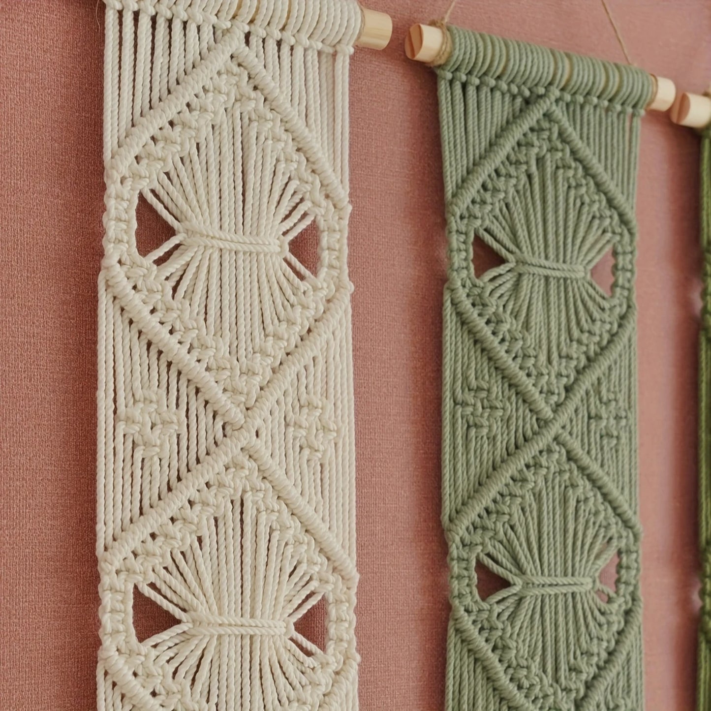 1pc Bohemian Handwoven Hanging Tapestry