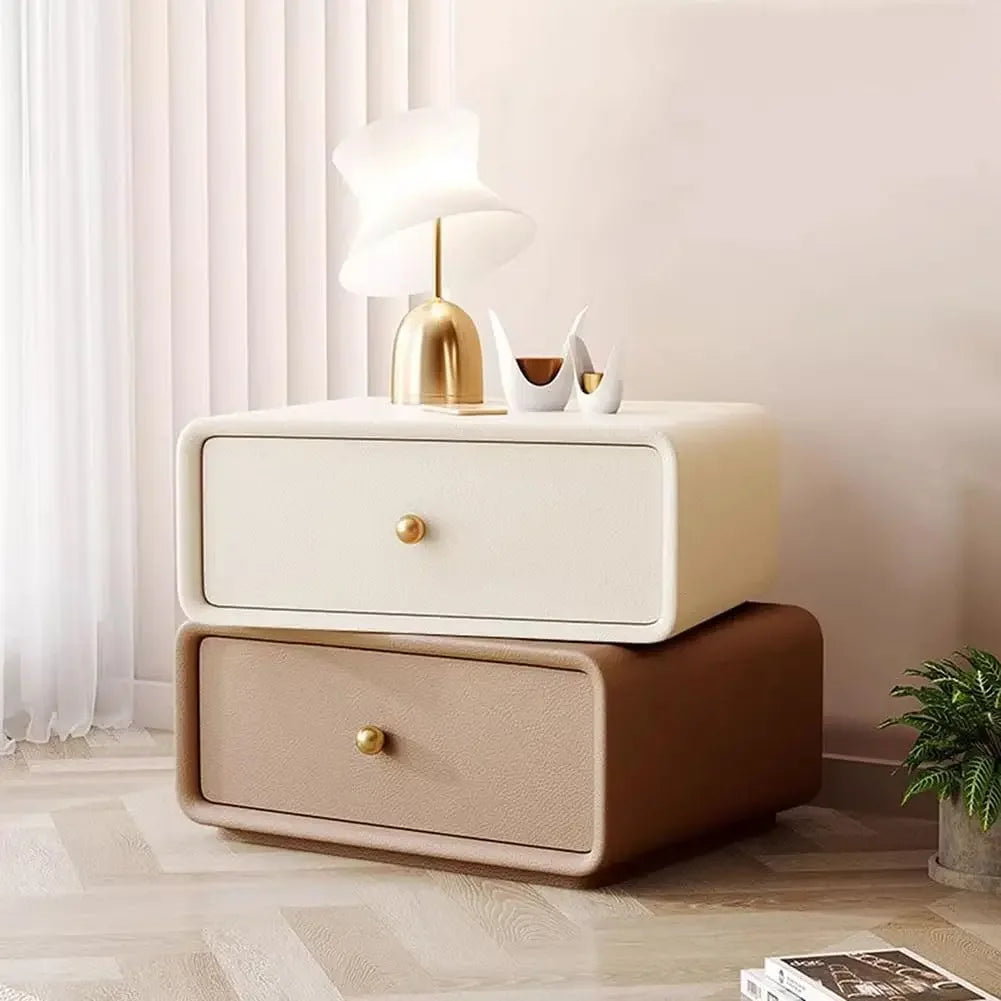 Bedside Table 360 Degree Rotation Night Stand
