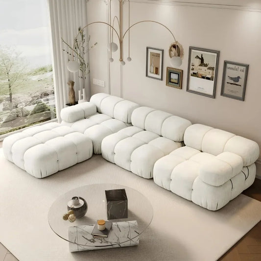 Cloud Modular Compression Sectional Sofa 4 Seater