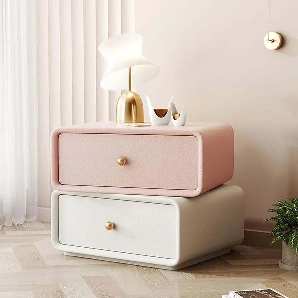 Bedside Table 360 Degree Rotation Night Stand