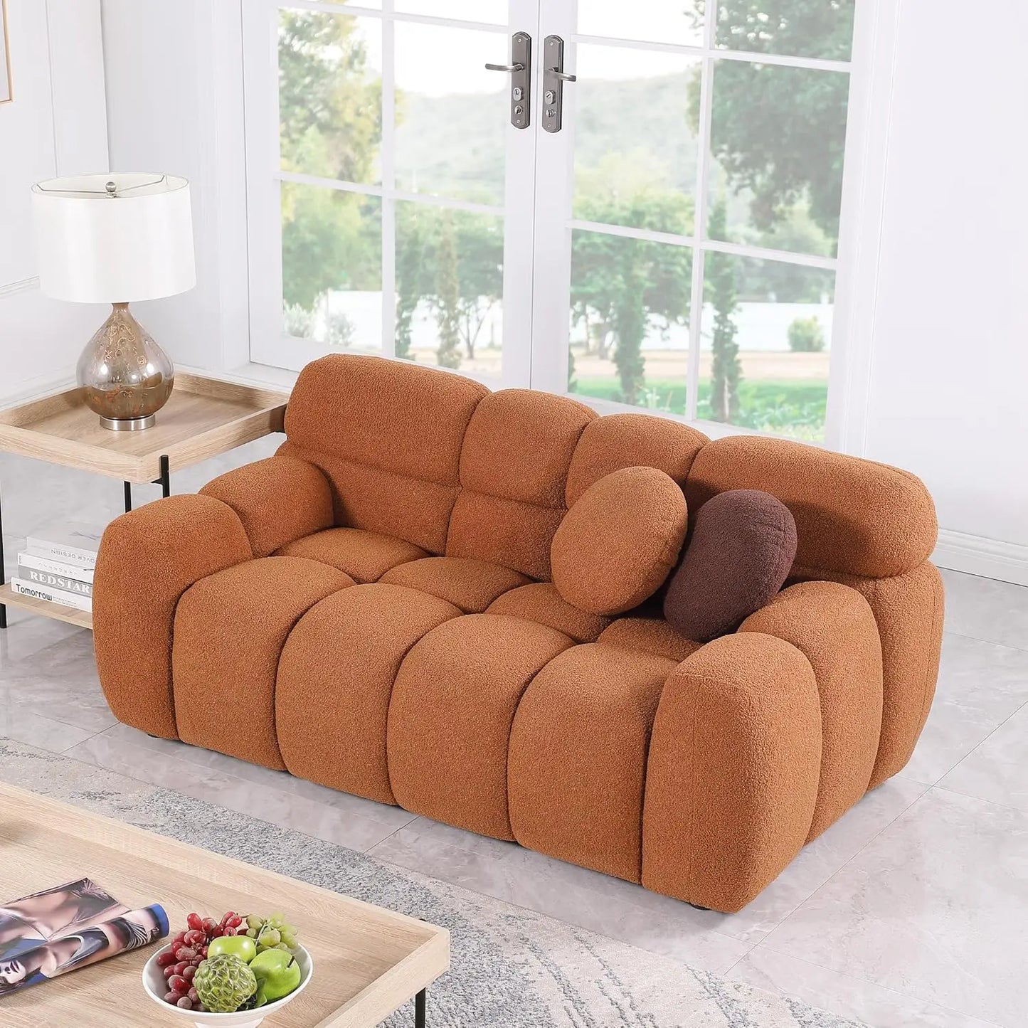 65" Loveseat & 86.5" 3 Seater Cloud Sofa