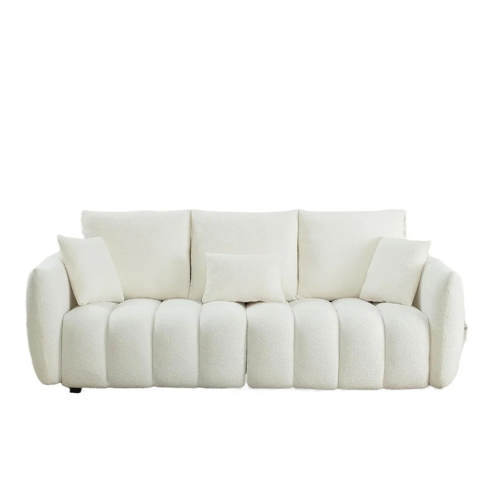 82" Comfy Modern Teddy Cloud Sofa