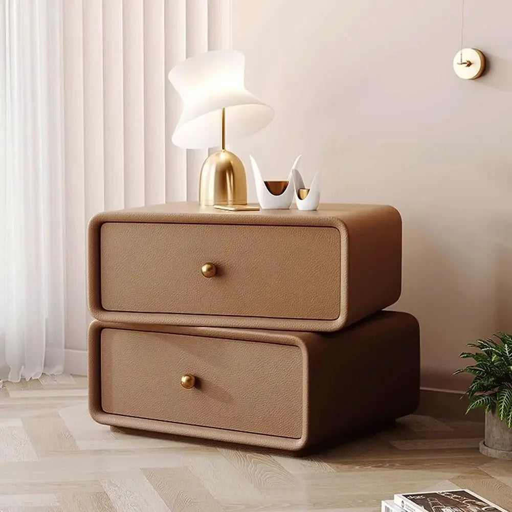 Bedside Table 360 Degree Rotation Night Stand