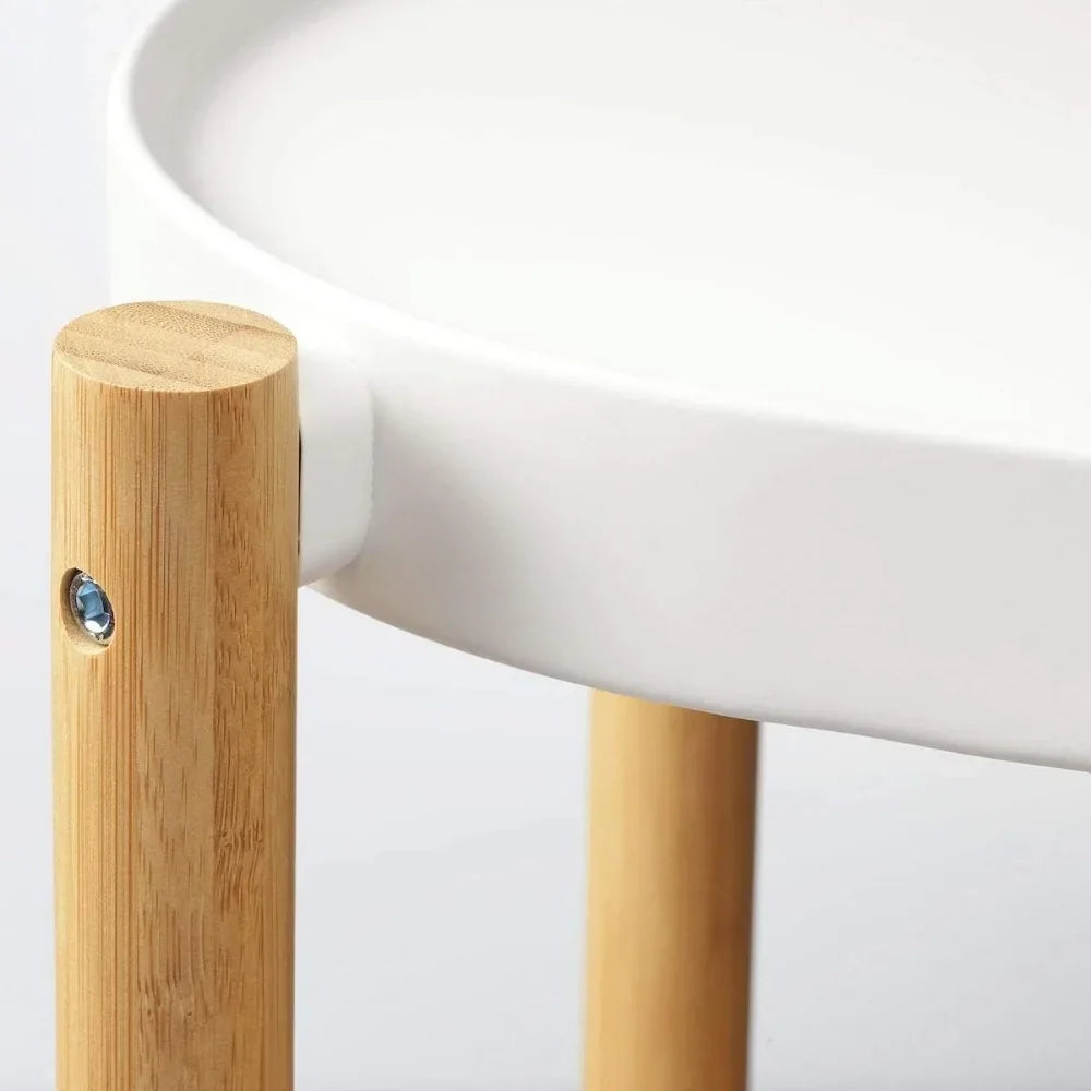 2-Tier Indoor Bamboo Plant Stand