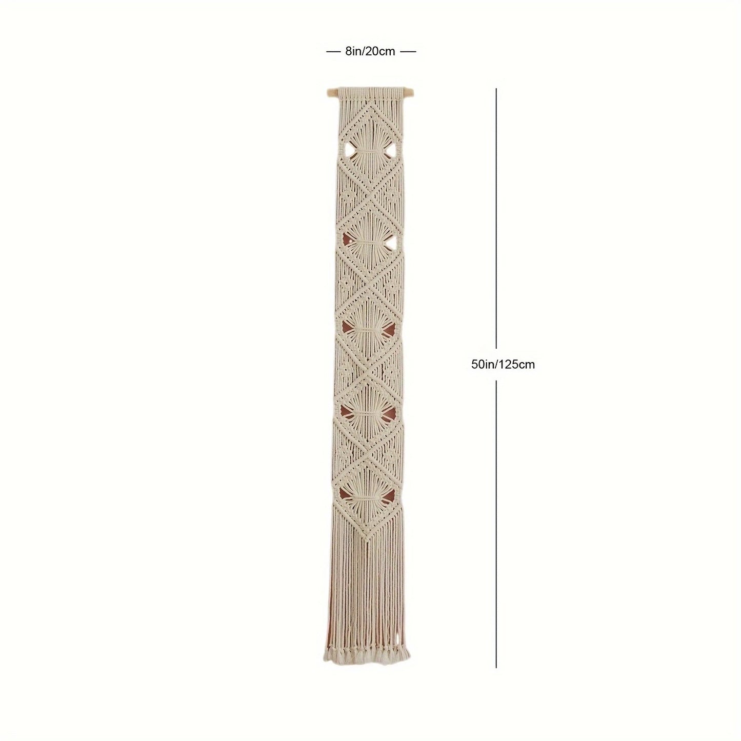 1pc Bohemian Handwoven Hanging Tapestry