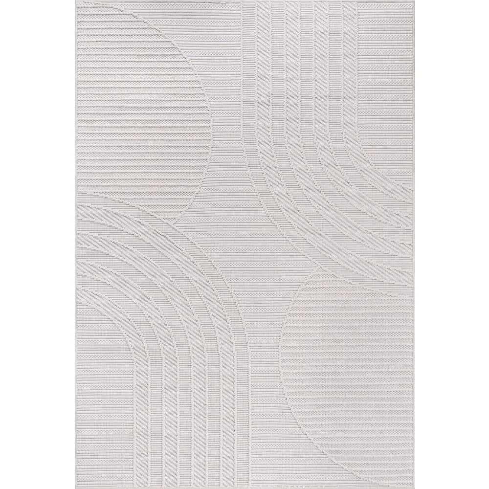 8'x10' Modern Luxury Geometric Arch Area Rug