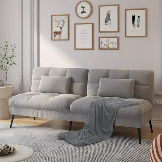 68” Convertible Futon Sofa Bed