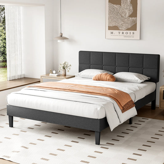 Queen Bed Frame with Headboard