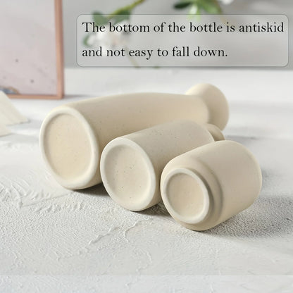 Modern Ceramic Vase Set of 3