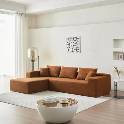 104'' Sherpa Modular Sectional Cloud Sofa