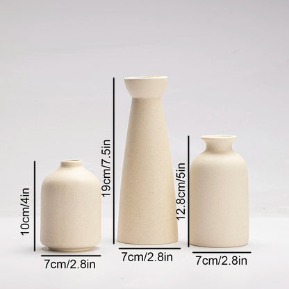 Ceramic Vase Set of 3